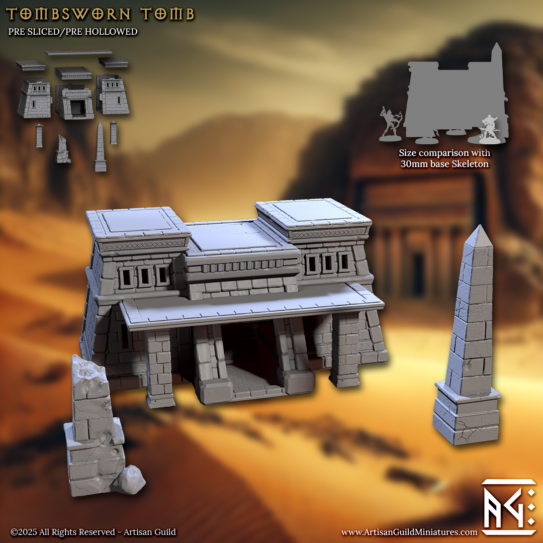 Tombsworng Desert Tomb Set