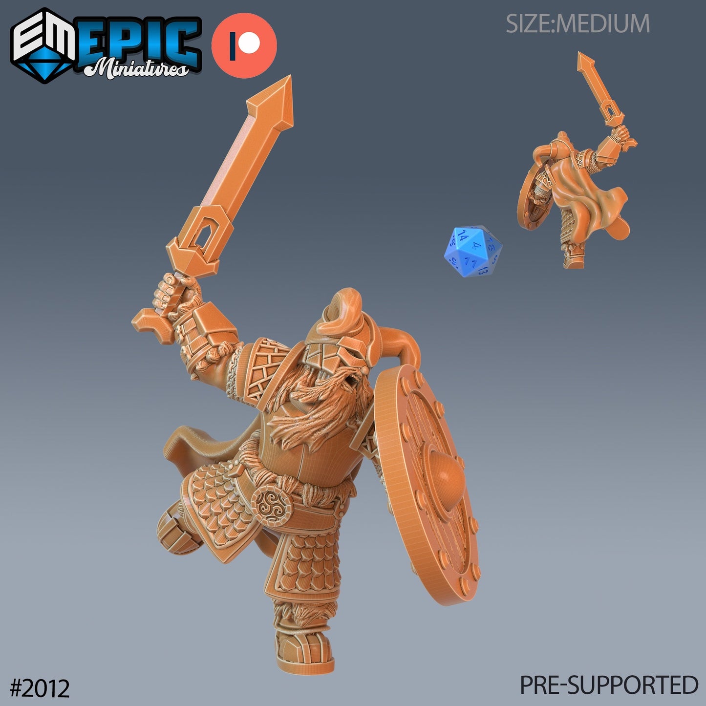 Dwarven Army – Fantasy Dwarf Miniature Troop