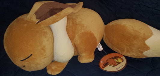 Pokemon Center Eevee Sleeper Plush Eeveelutions Plush Rare Authentic