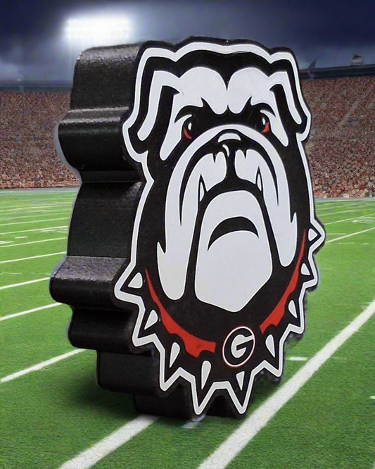 "Bulldogs" UGA Georgia Sign and Light Box with Stand