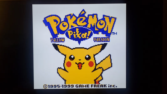Pokemon Yellow N64 Nintendo 64 Video Game Cartridge ROM Hack