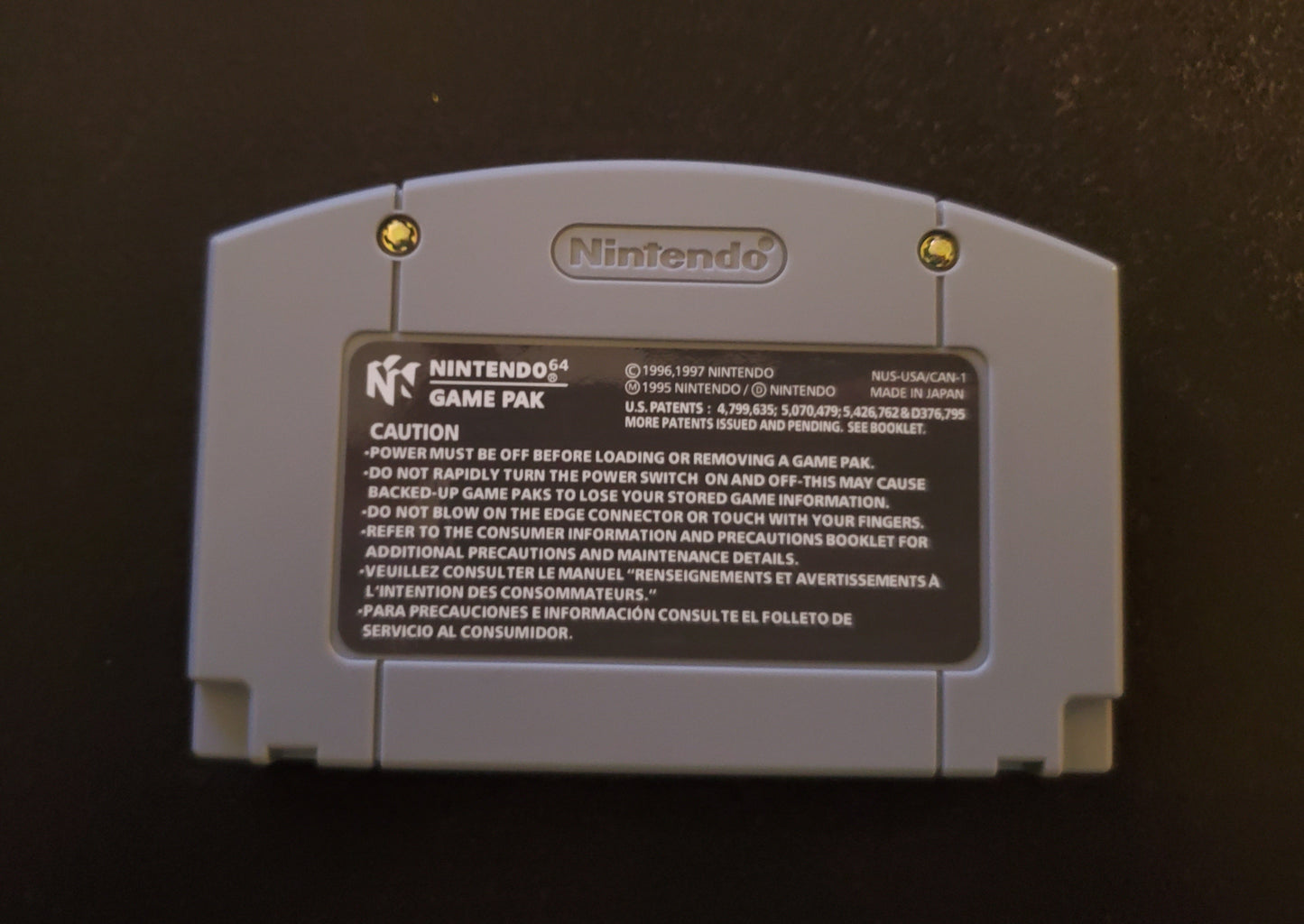 Daikatana N64 Nintendo 64 Video Game Cartridge 2000