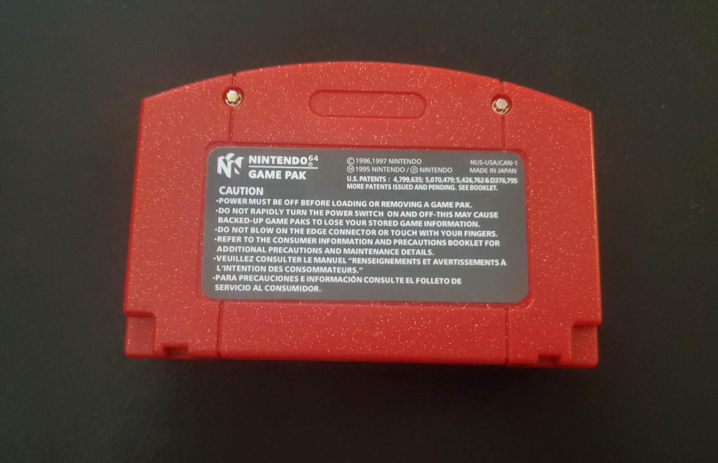 Spider-Man N64 Nintendo 64 Video Game Cartridge 2000