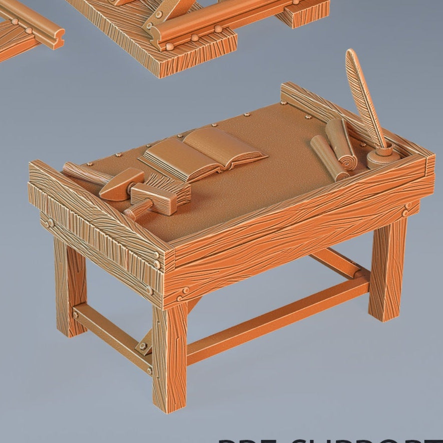 Dwarf Mine Carts and Tracks Scatter – Rails, Ore Wagons, Tables, and Terrain