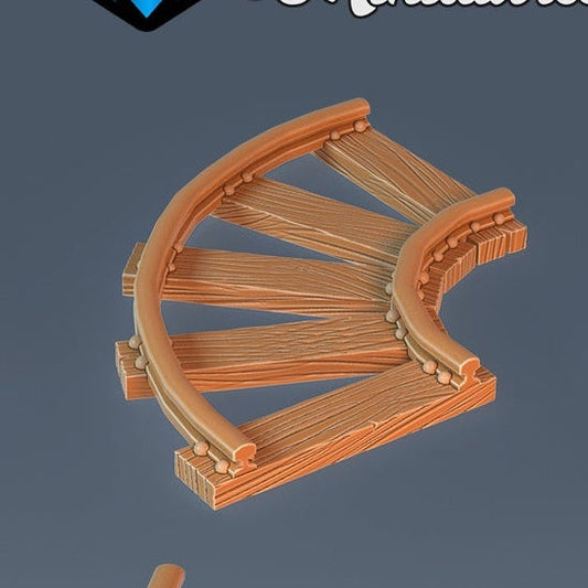 Dwarf Mine Carts and Tracks Scatter – Rails, Ore Wagons, Tables, and Terrain
