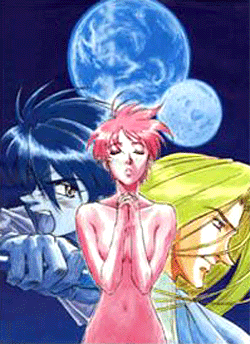 Escaflowne Wallscroll - Vision of Escaflowne Anime Wall Art 42x31