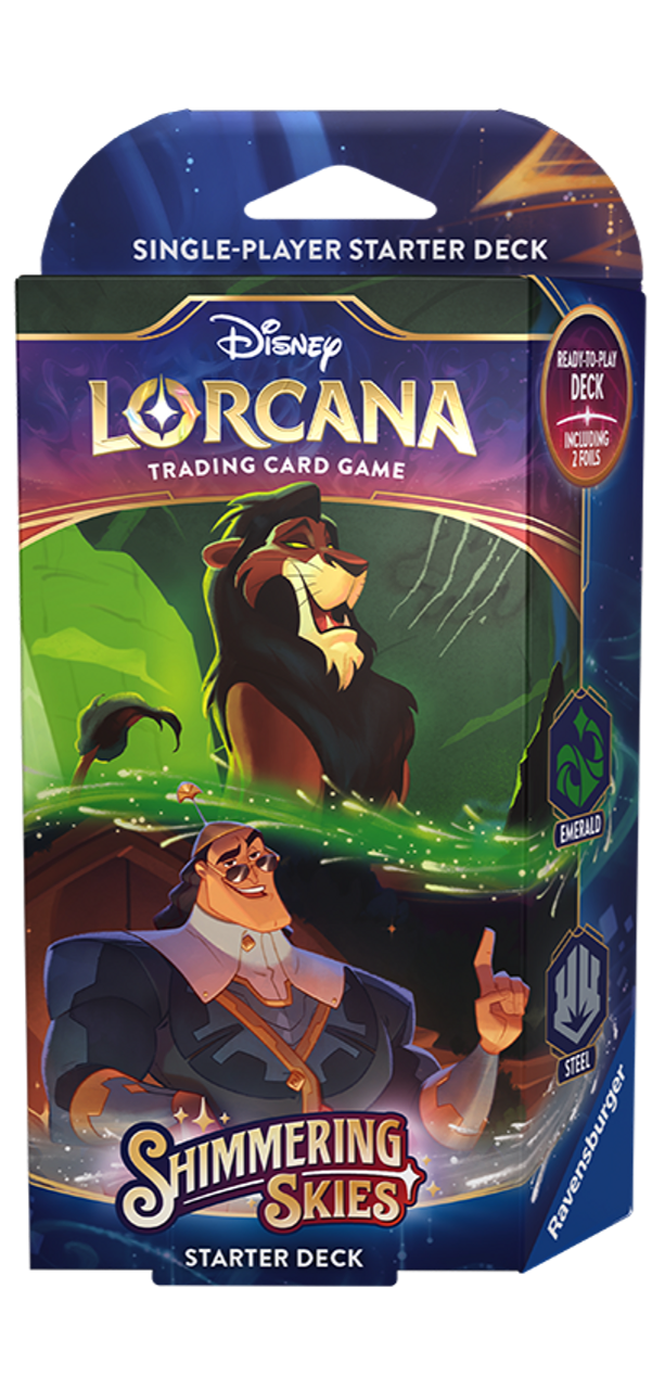 Shimmering Skies Starter Deck | Lorcana | New
