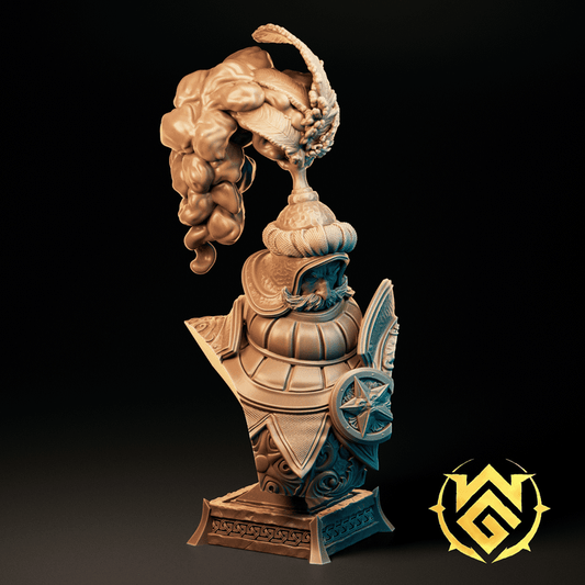 Bruti the Benediction - Sun Paladin - Miniature & Bust