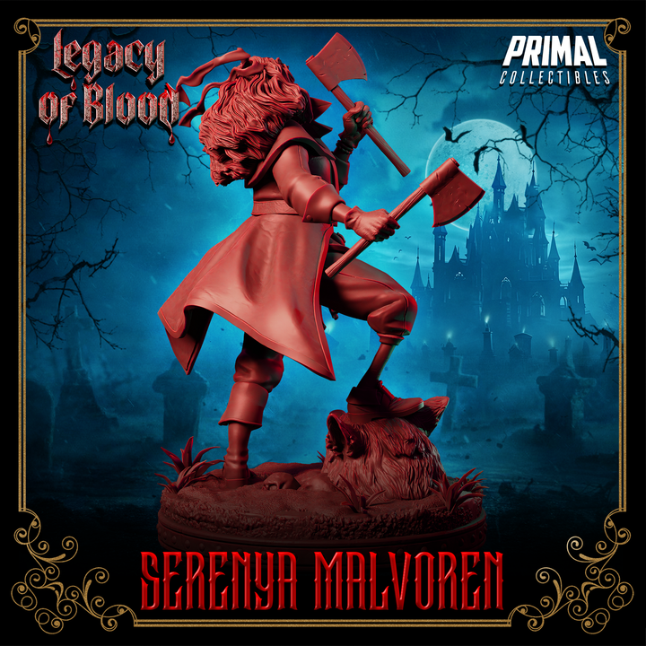Serenya Malvoren – Vampire & Beast Hunter Miniature