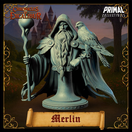 Merlin – Legendary Arcane Wizard – Chronicles of Excalibur – Miniature