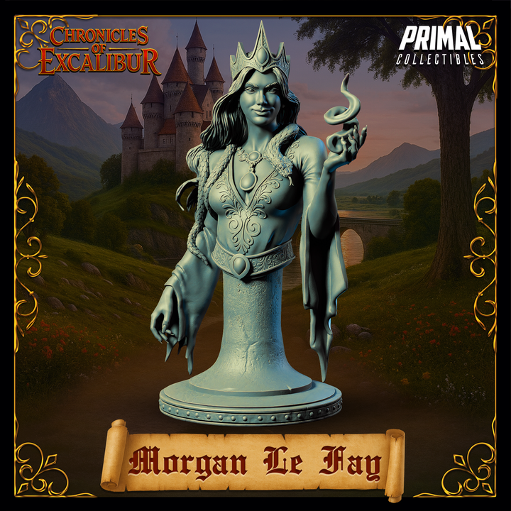 Morgan Le Fay – Enchantress Witch Queen – Chronicles of Excalibur – Miniature