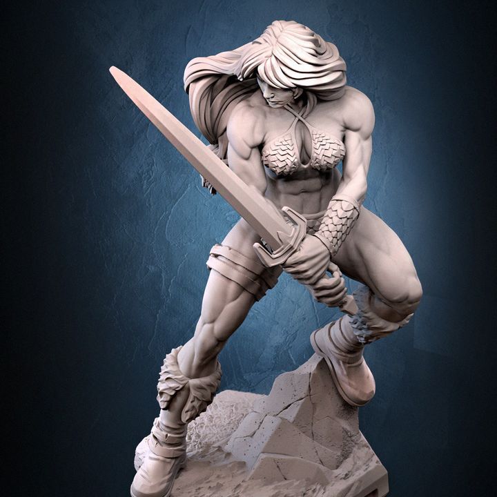 Tyris Flare - Golden Axe Inspired Miniature