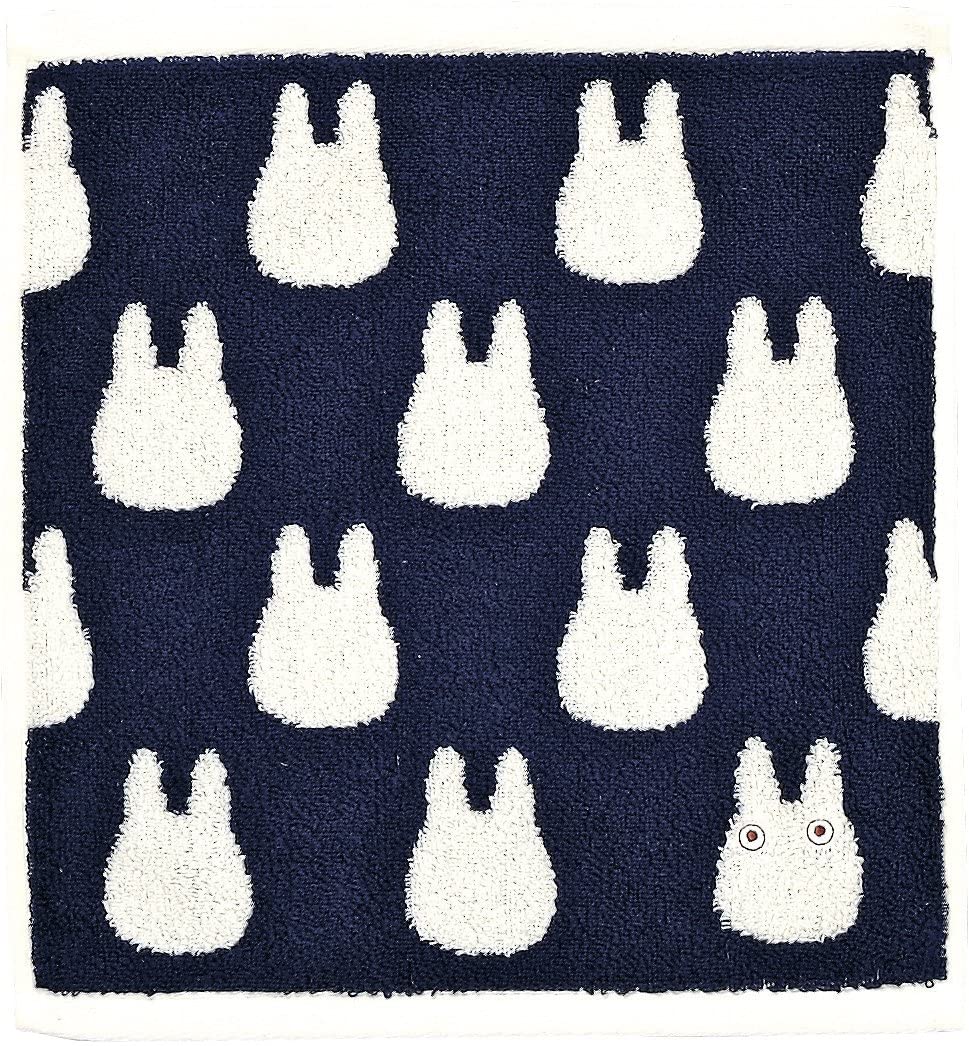 My Neighbor Totoro Silhouette Wash Towel – Studio Ghibli | Marushin Dark Blue