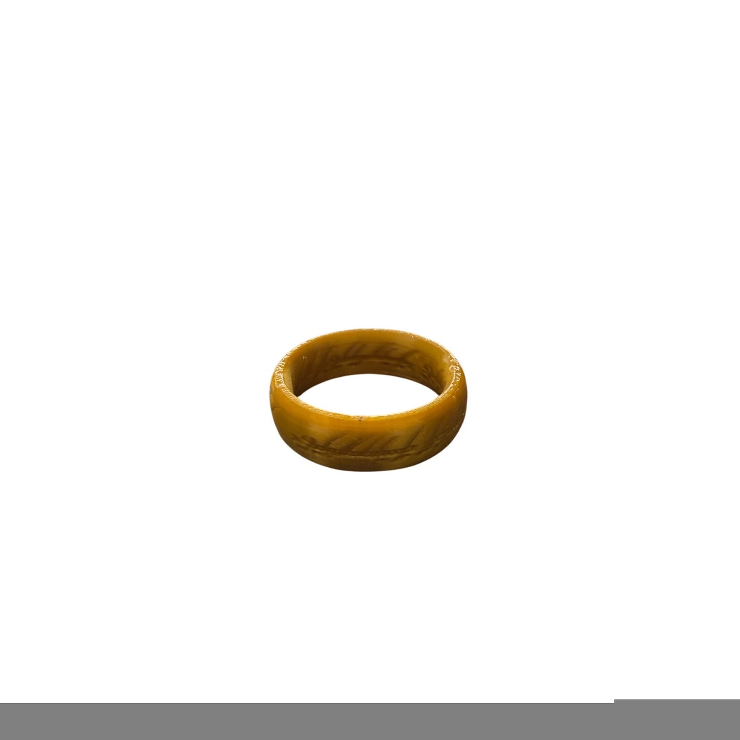 LOTR Gold PLA Plastic Costume Ring - Large Size