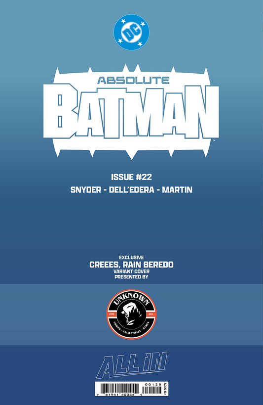ABSOLUTE BATMAN #22 CREEES EXCLUSIVE VIRGIN VAR (07/08/2026)