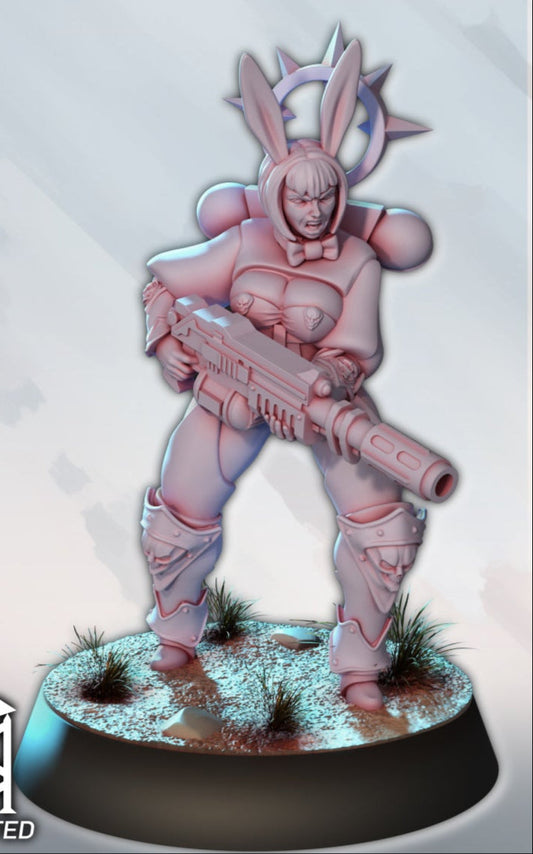 Bunny Squad - Sci-Fi Miniatures - (SFW/NSFW 18+)