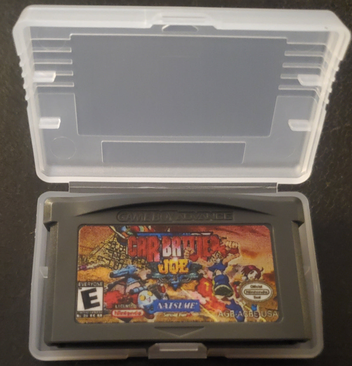 Car Battler Joe GBA Video Game Cartridge Game Boy Advance 2001