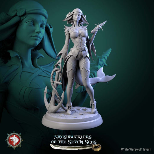 Delphinid Raiders – Sea-Born Pirate Skirmishers – Miniatures