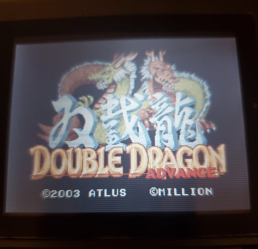 Double Dragon Advance GBA Video Game Nintendo Game Boy Advance 2003