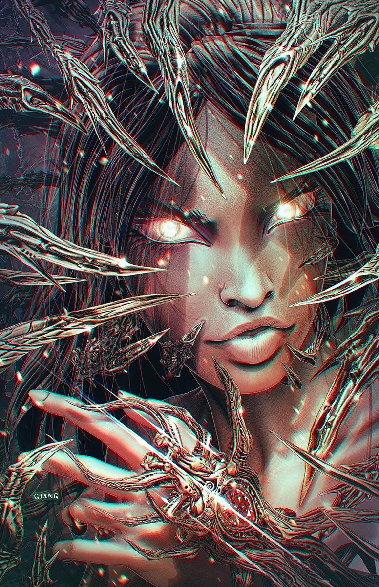 WITCHBLADE #1 Black Saber Exclusive -John Giang Virgin Cover