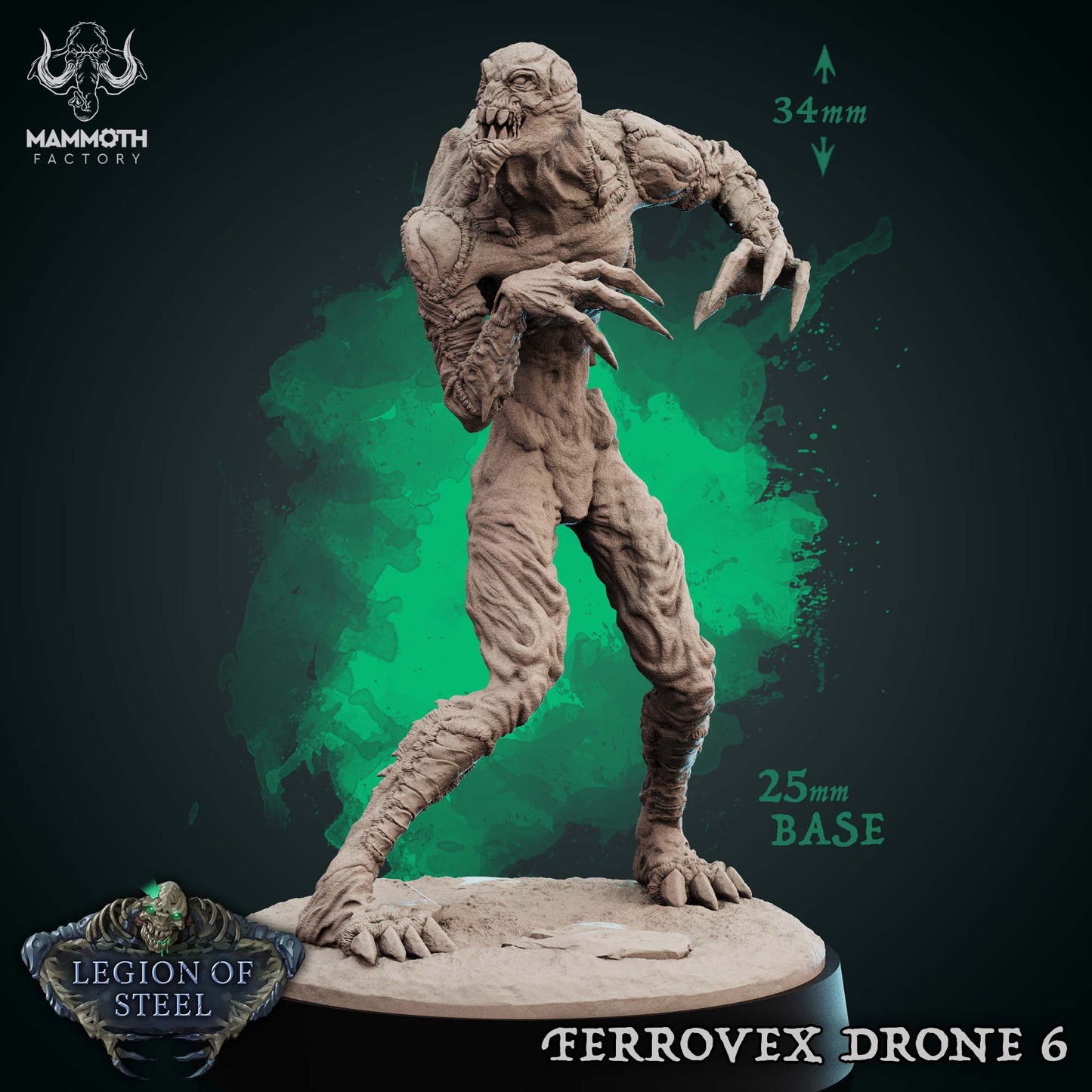 Ferrovex Drone Mutant Monsters Miniatures