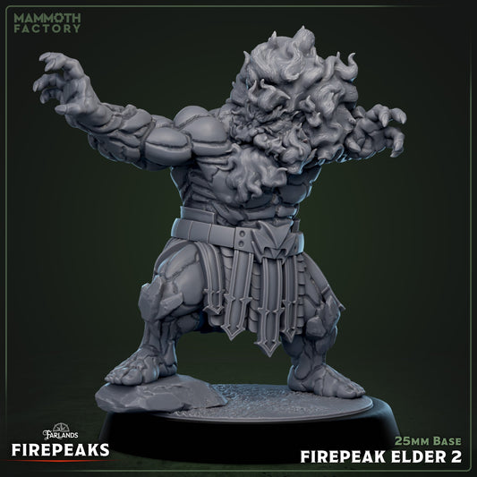 Firepeak Elders - Fire Dwarf Veterans - Miniatures