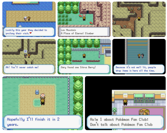 Pokemon Gary's Mod GBA ROM Hack Video Game Boy Advance