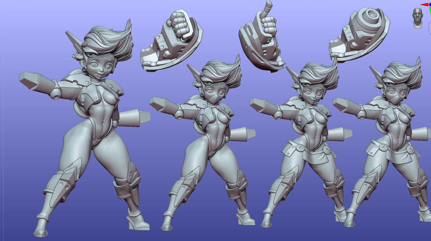 Gizzie Mega Girl