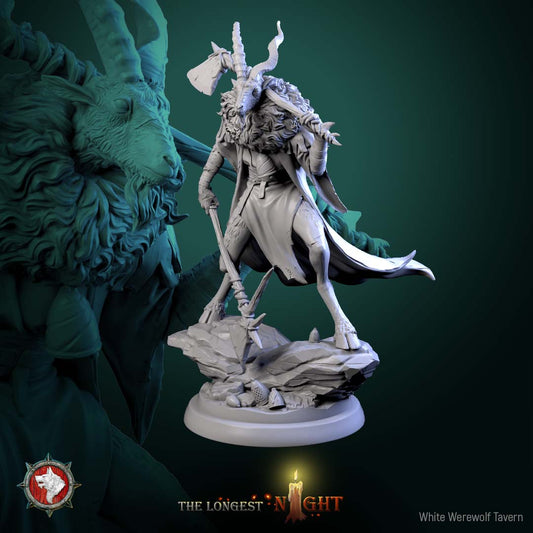 Goatmen – Beastfolk Warrior Miniatures & Bust – The Longest Night