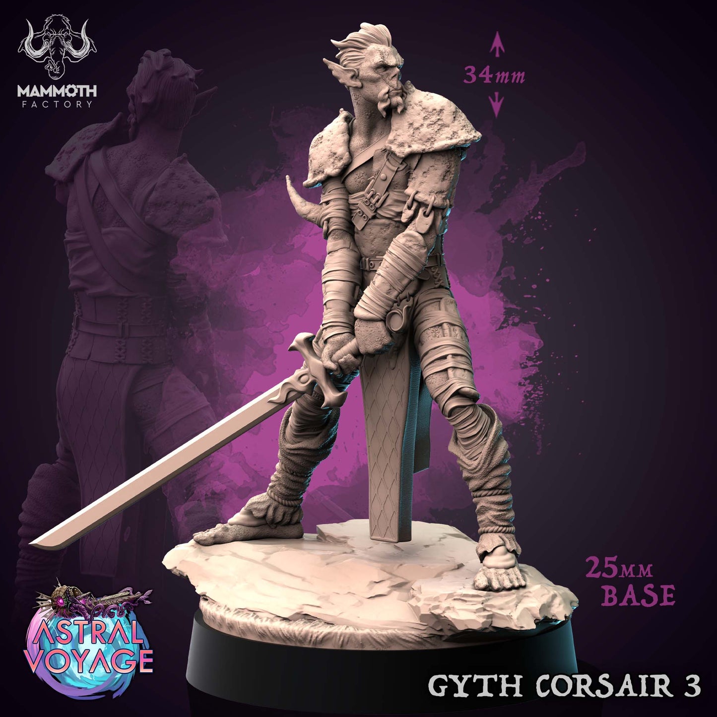 Gyth Corsairs Set – Gith Warrior Miniatures