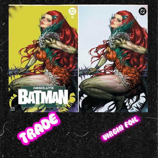 ABSOLUTE BATMAN #18 EOM LTD TO 1000 Options TRADE/ VIRGIN FOIL MEGACON (1st COURT OF THE OWLS)