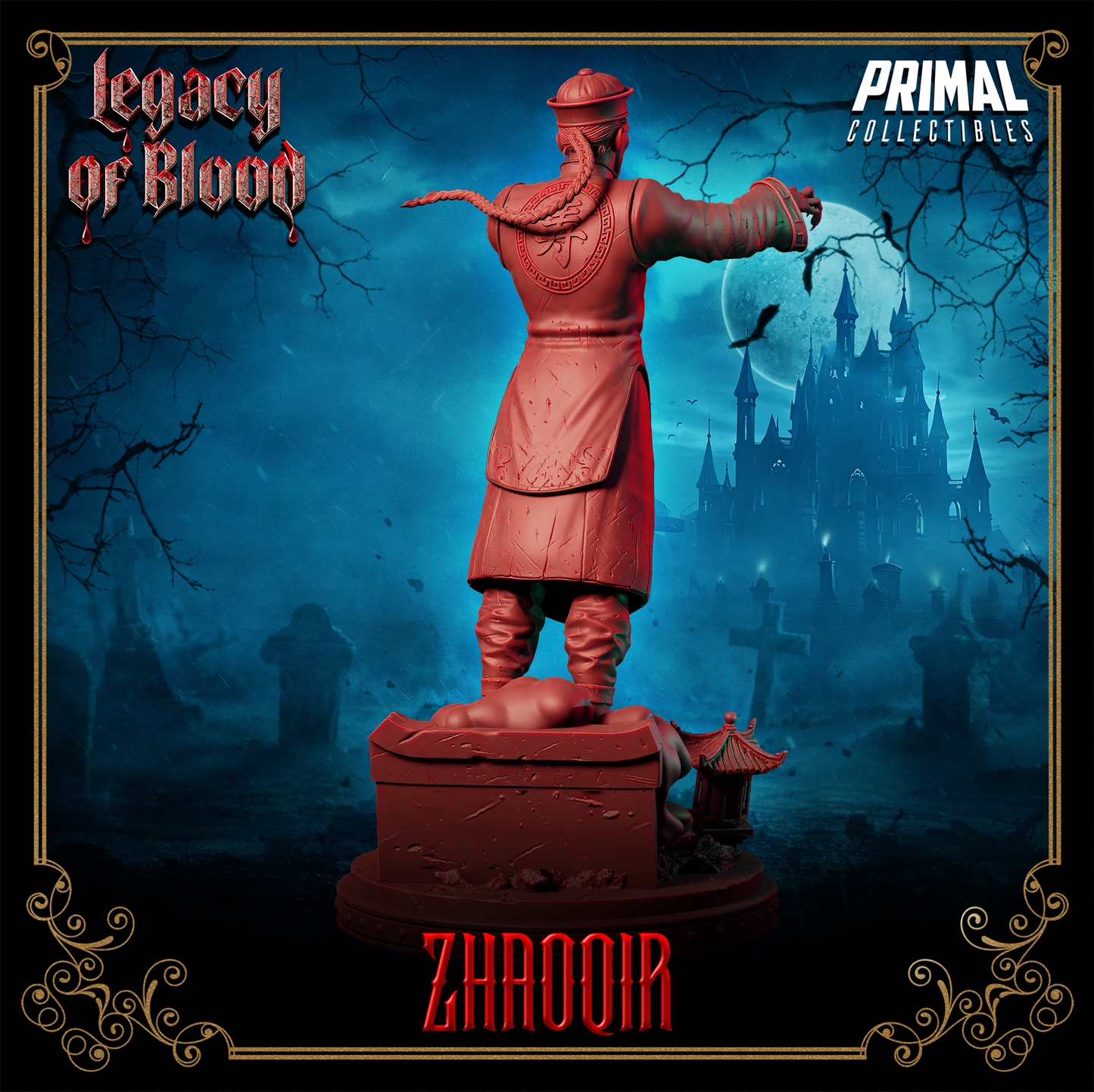 Zombie Zhaoqir – Undead Qing Dynasty Vampire Miniature