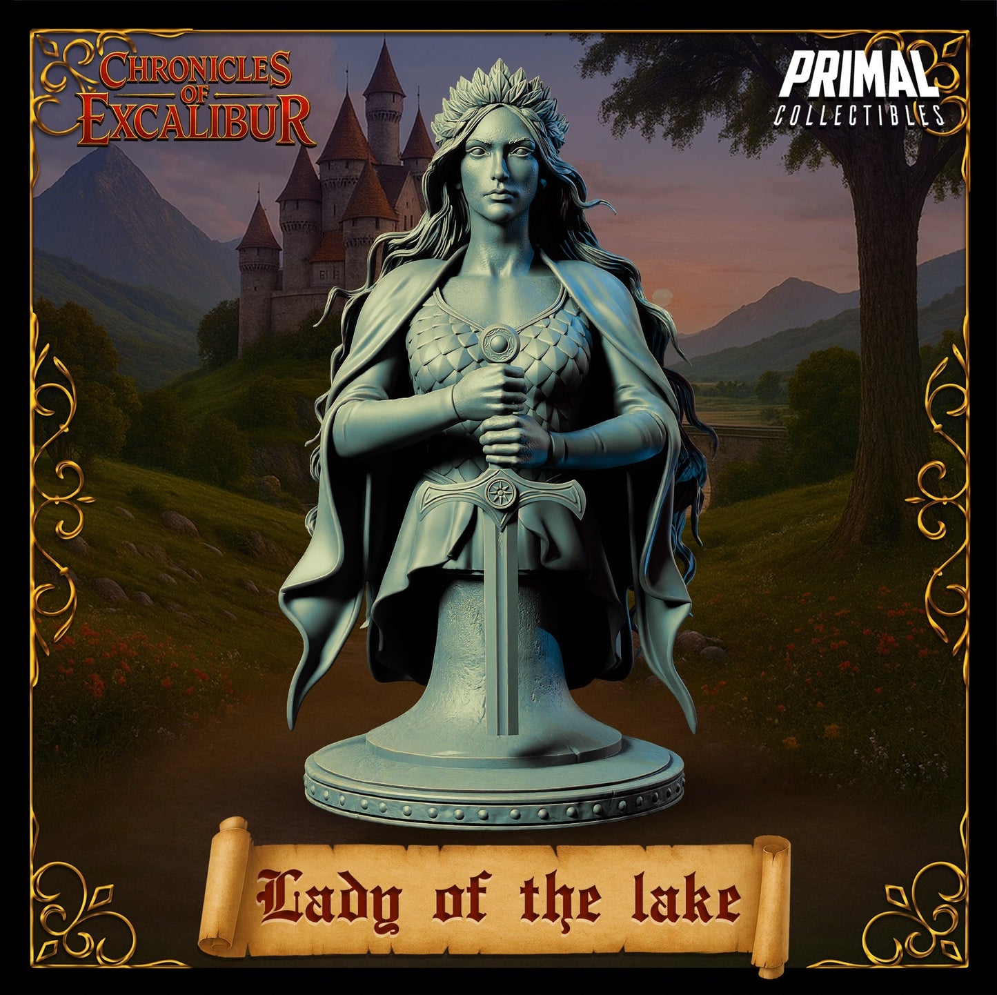 Lady of the Lake – Enigmatic Guardian – Chronicles of Excalibur – Miniature