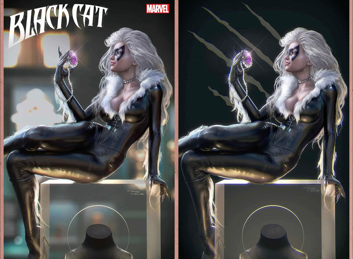 Marvel: Black Cat #1 Tiago Da Silva Exclusive (In Store date) 8/20/2025