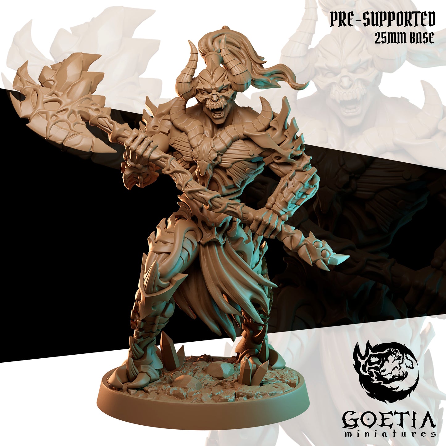 Lord Thul, Marrow Gnawer – Human Barbarian – Bringers of Disorder Miniature