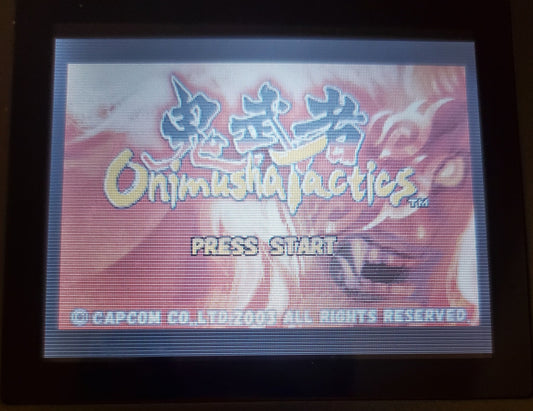 Onimusha Tactics GBA Video Game Cartridge Game Boy Advance 2003