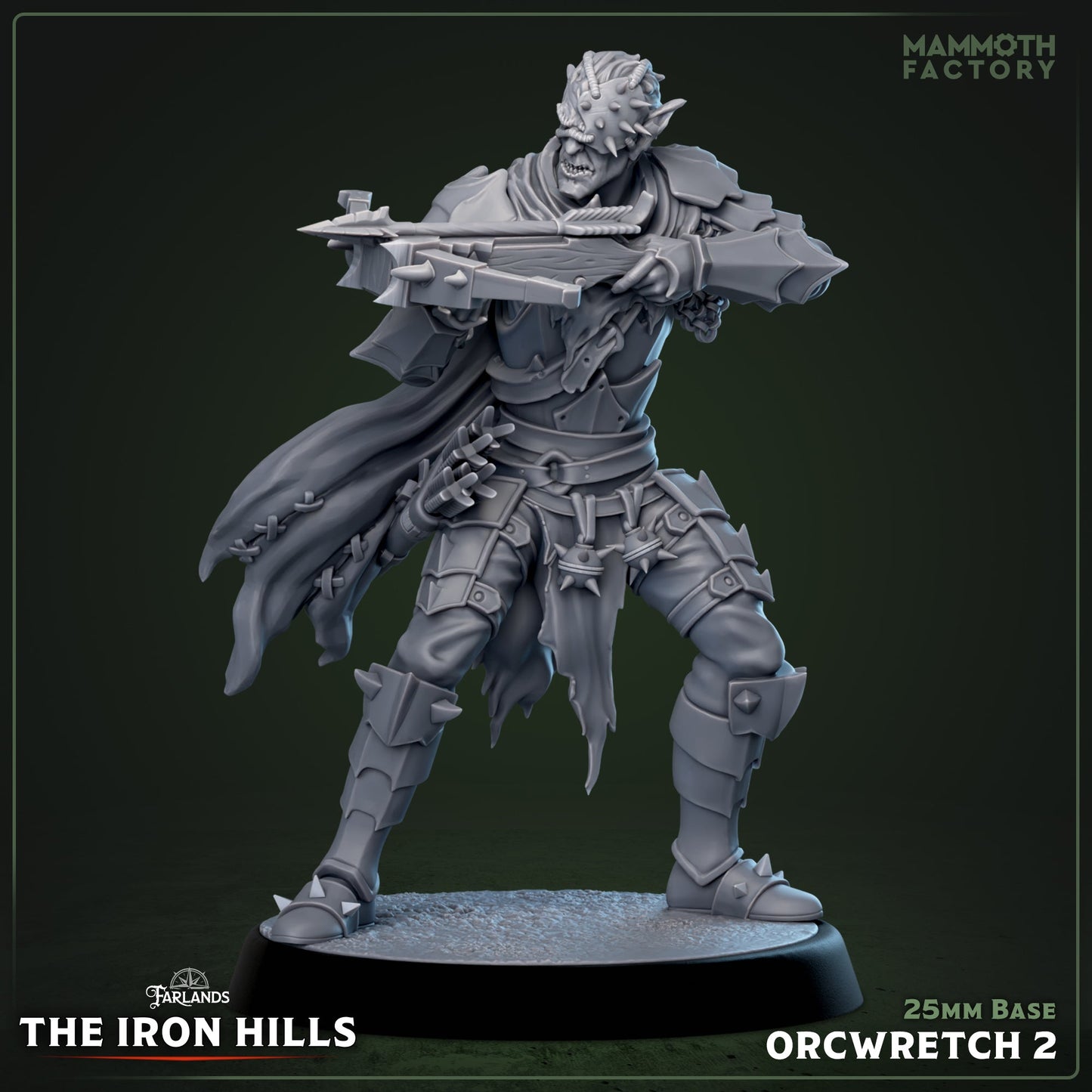 Orc Wretch – Ironcrag Skirmisher Orcs – Dark Fantasy Miniatures