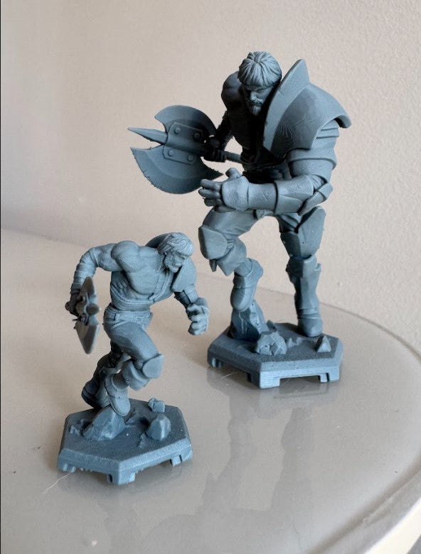 Perceval - Knight Champion - Knights of the Round Arcade Inspired Miniature