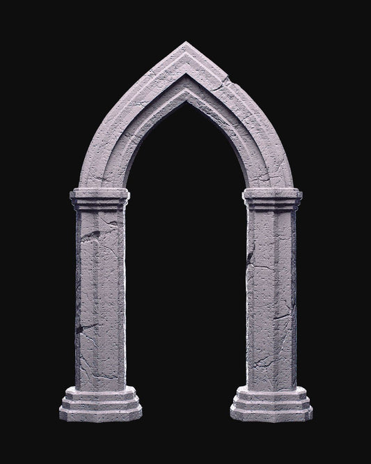 Demons of the Holy Abbey - The Abbey - Holy Cathedral Style Scatter & Props