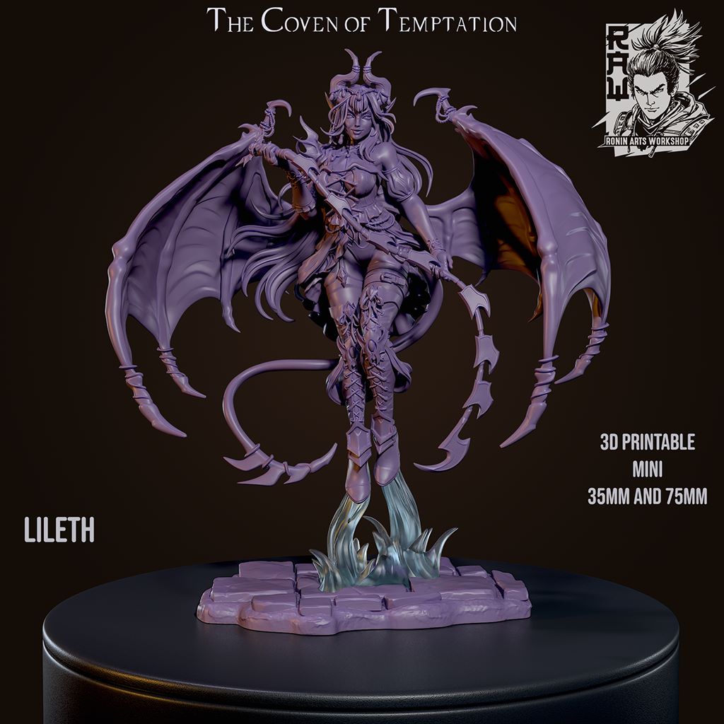Succubus Lileth (SFW/NSFW 18+)