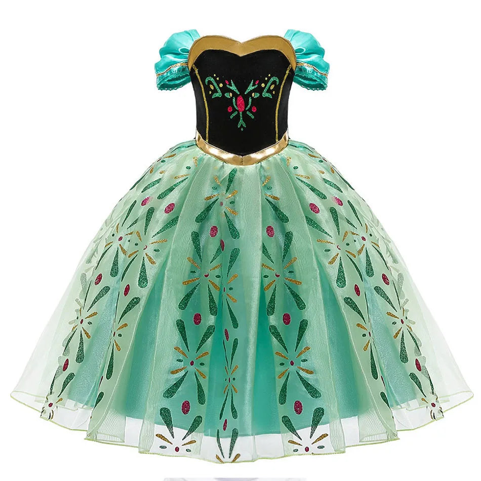 Girls Princess Costume Dress Options