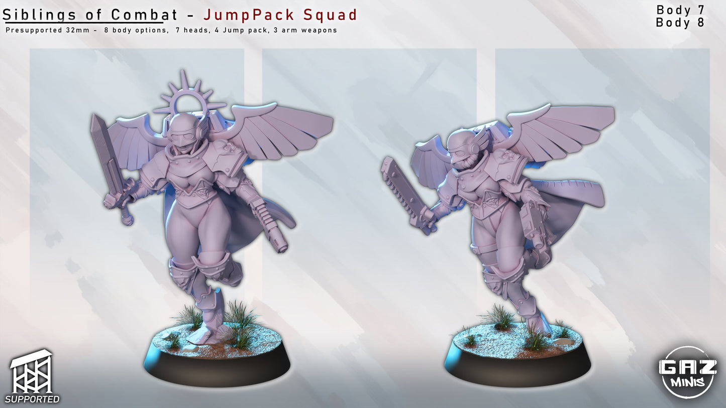 Siblings of Combat – JumpPack Squad - (SFW/NSFW 18+)