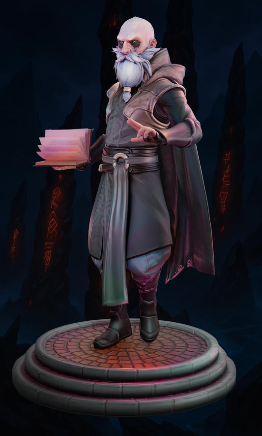 Dark Wizard - Fantasy Miniature