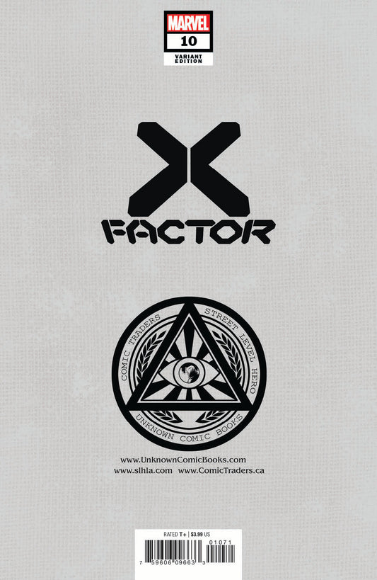 X-Factor #10 Unknown Comics Miguel Mercado Exclusive Var Gala (06/30/2021)
