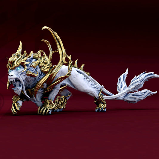 Byakko Mystic – Armored Celestial Beast / Mythic Guardian – Miniature