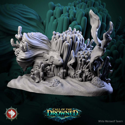 Call of the Drowned – Underwater Terrain Set – Resin Tabletop Scenery