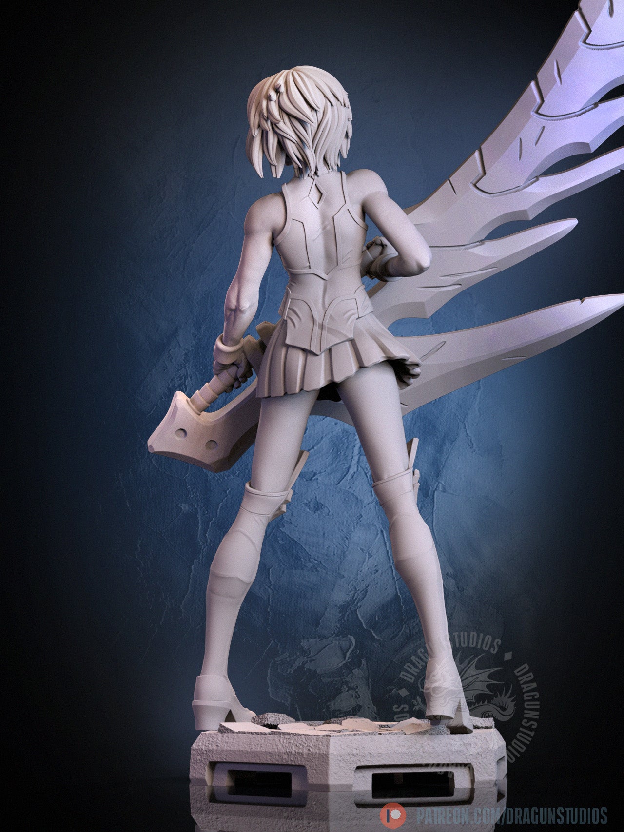 Ciel – Human Vampire Hunter – Tsukihime Inspired Miniature