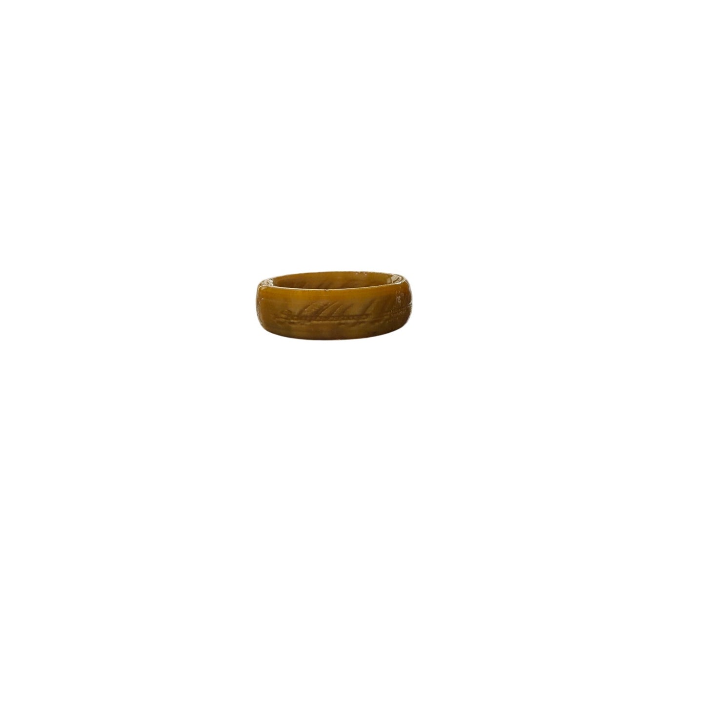 LOTR Gold PLA Plastic Costume Ring - Large Size