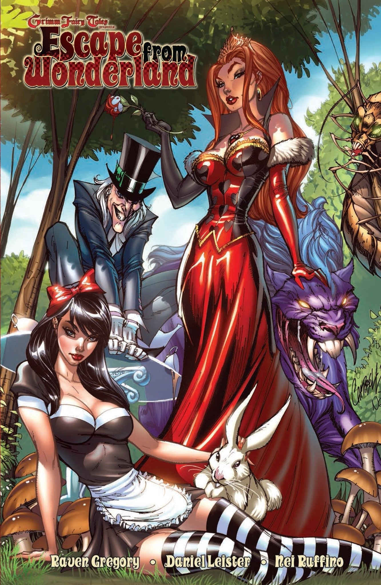 Escape from Wonderland Graphic Novel