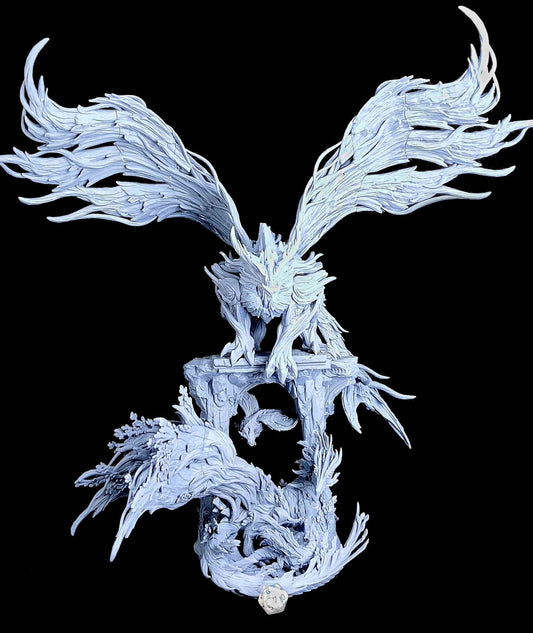 Forest Dragon Family Diorama